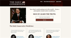 Desktop Screenshot of dailyconservative.com